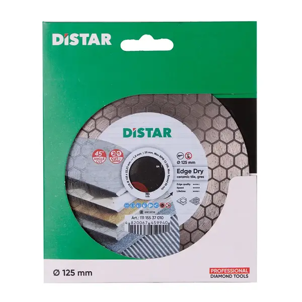 Diamond cutting blade 1A1R 125 Edge Dry 6