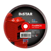 Diamond cutting blade 1A1R 250 FireBRICK