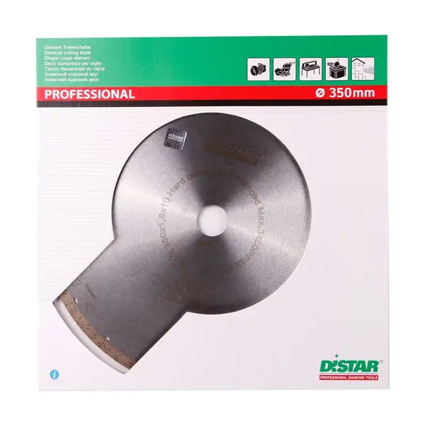 Diamond cutting blade 1A1R 350 Hard ceramics Advanced 3